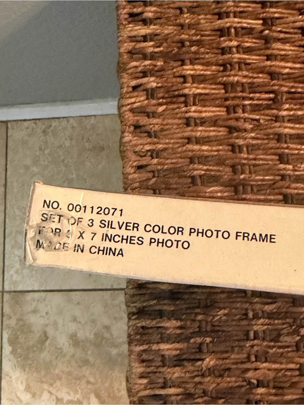 International Silver Company Silverplated Set of 3 Victorian Frames 5x7” Photos